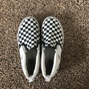Checkered vans size 3